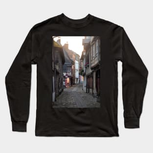 A View of Honfleur, France Long Sleeve T-Shirt